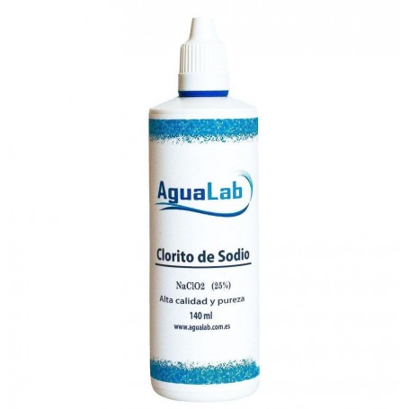 Clorito sódico 25% - 140ml individual  - 1