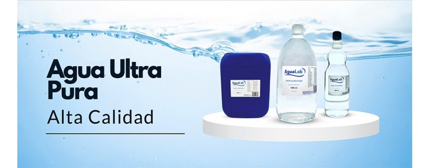 Agua ultra pura y pasteurizada para Laboratorio - Agualab