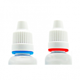 Tarros de 35 ml con obturador gotero tapa precinto color  - 1