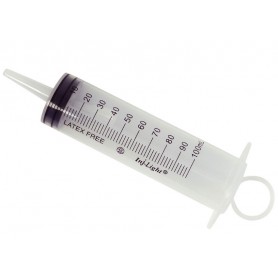 Jeringa grande de 3 piezas de 100 ml
