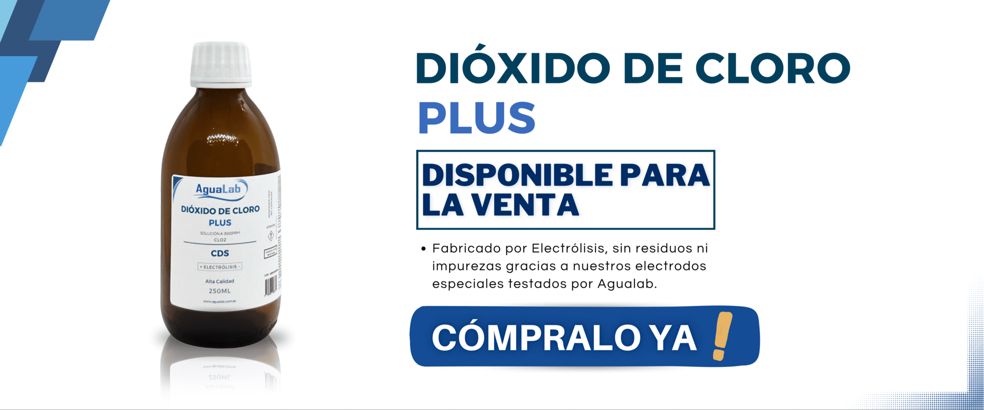 Dióxido de cloro Plus CDS - CDI